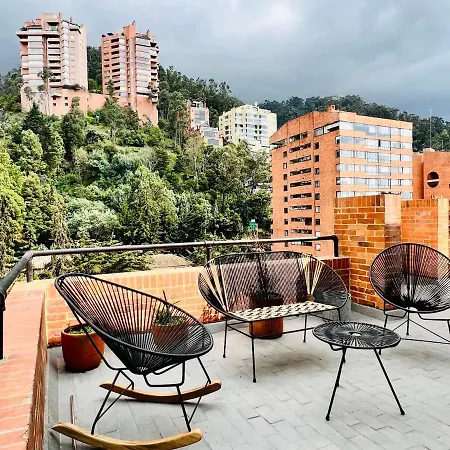 Penthouse Chicala Colombian Experience In Parque Virrey Apartment Bogota Exterior photo