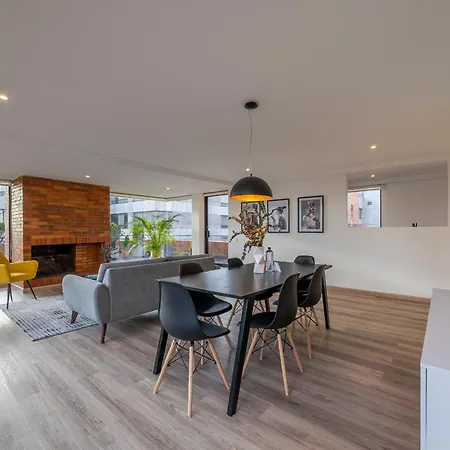 Penthouse Chicala Colombian Experience In Parque Virrey Apartment Bogota Exterior photo