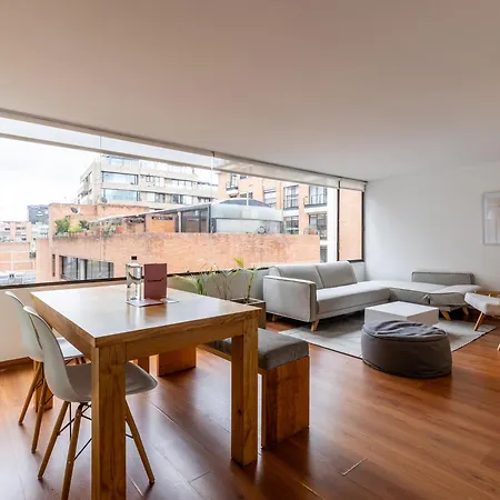 Penthouse Chicala Colombian Experience In Parque Virrey Apartment Bogota Exterior photo