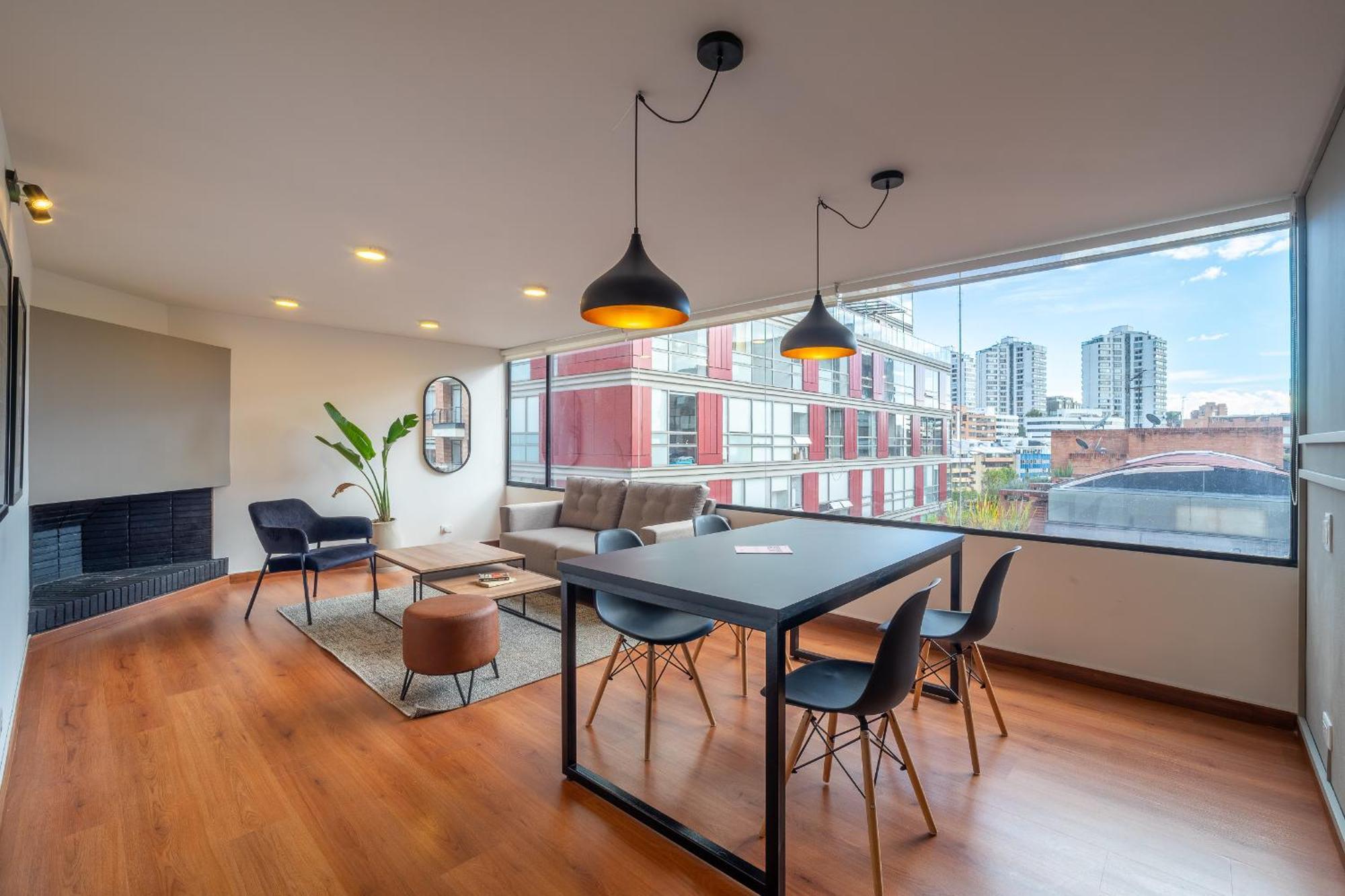 Penthouse Chicala Colombian Experience In Parque Virrey * Bogota